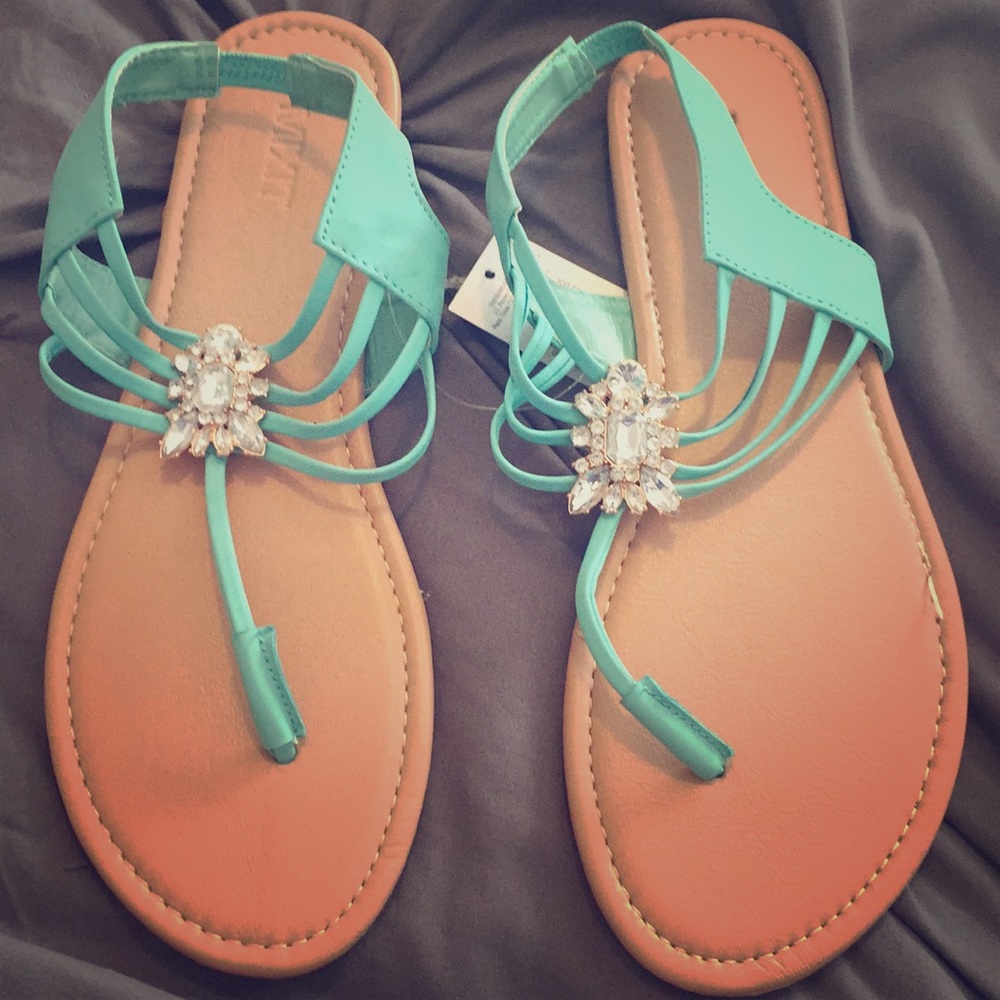 Jeweled sandals